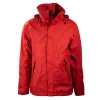 Mens Quechua Men's Mars Red Soft Shell Full Zip Jacket
