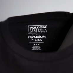 Volcom Men's Black Loose Trucks Tight Lines S/S T-Shirt (S01)