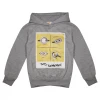 Despicable Me Kid's Heather Grey Say Banana L/S Pullover Hoodie Hoodies & Sweatshirts
