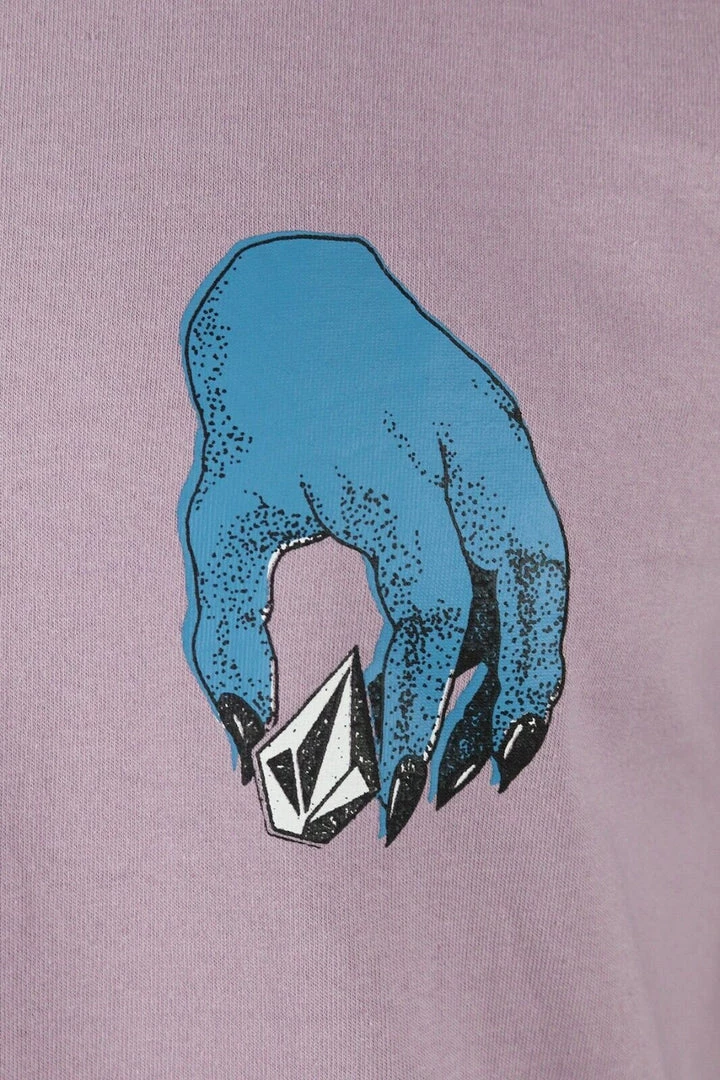 Volcom Men's Purple Stone Blue Hand L/S T-Shirt (584) 7 Volcom Men's Purple Stone Blue Hand L/S T-Shirt (584)