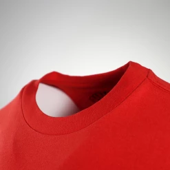 RVCA Men's Red BAKERVCA Circle Relaxed Fit S/S T-Shirt (S09)