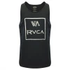 RVCA Men's Forrest Green VA The Balance Of Opposites Sleeveless Tank Top (S03)
