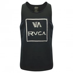 RVCA Men's Forrest Green VA The Balance Of Opposites Sleeveless Tank Top (S03)