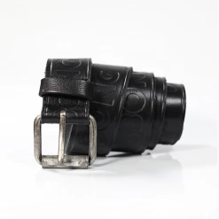 Billabong Men's Black Buffalo Leather Belt (S02)