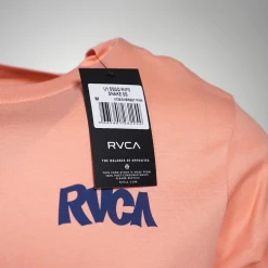 RVCA Men's Salmon Roberto Relaxed Fit S/S T-Shirt (S29)