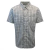 Columbia Men's Grey & White Plaid Thirty Mile Ledge EXS S/S Woven Shirt (317)