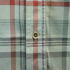 Spotted Clothing PrAna Men's Tower Grey Maroon Plaid S/S Woven Shirt (S19)