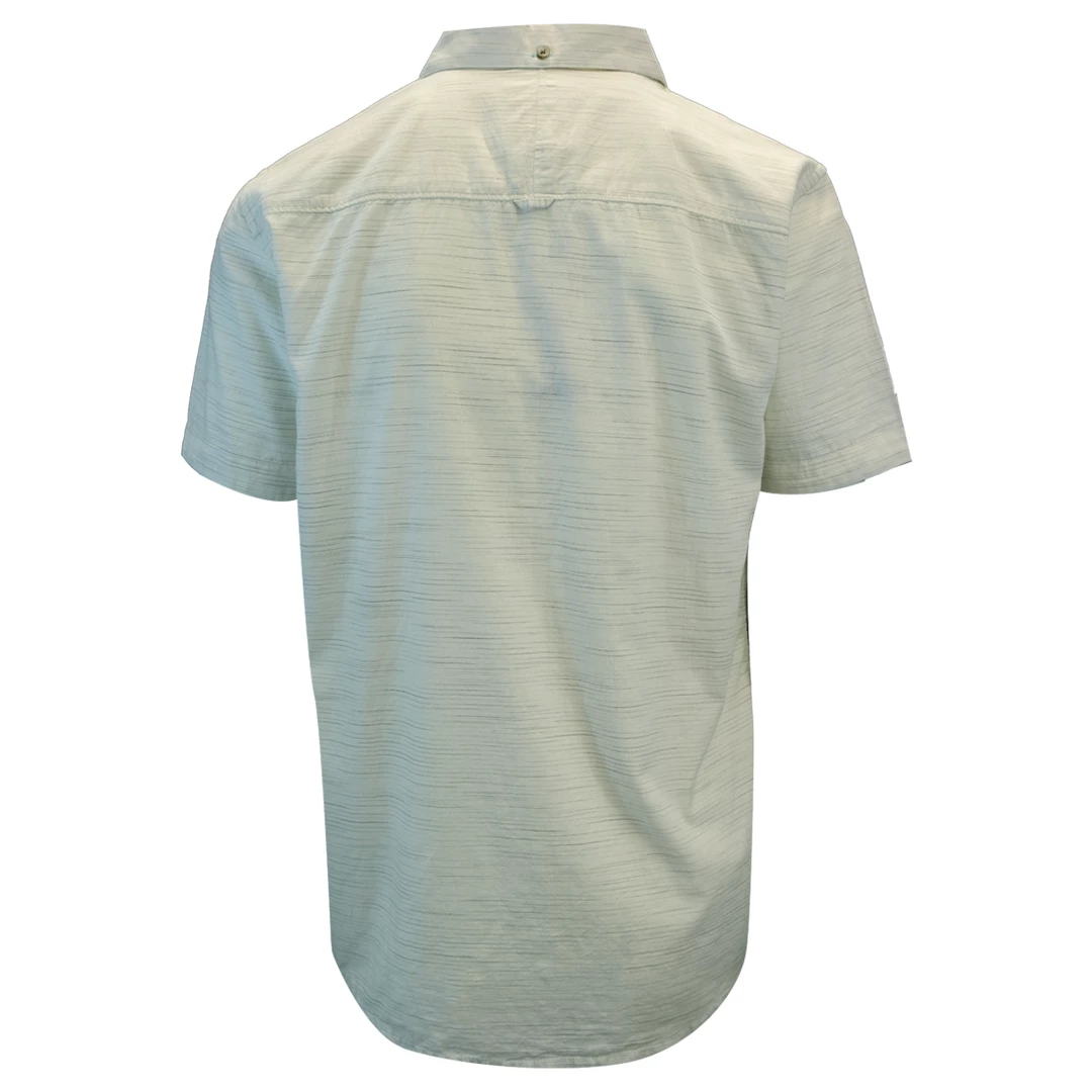 Spotted Clothing Rip Curl Men's Cream Lined S/S Woven Shirt (S01) 5 Spotted Clothing Rip Curl Men's Cream Lined S/S Woven Shirt (S01)