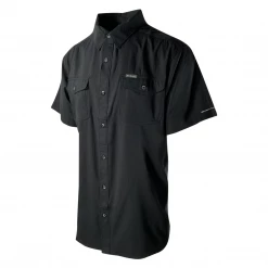 Columbia Men's Black Utilizer II Omni-Wick S/S Woven Shirt (010) Size Large