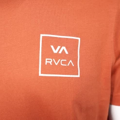 RVCA Men's Orange VA Box Regular Fit S/S T-Shirt (S01) 13 RVCA Men's Orange VA Box Regular Fit S/S T-Shirt (S01)