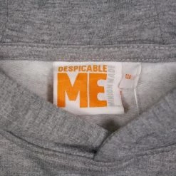 Despicable Me Kid's Heather Grey Say Banana L/S Pullover Hoodie Hoodies & Sweatshirts