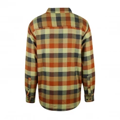 Columbia Men's Pale Mustard Orange Plaid Cornell Woods L/S Flannel Shirt (242) 11 Columbia Men's Pale Mustard Orange Plaid Cornell Woods L/S Flannel Shirt (242)