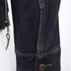 Harley-Davidson Women's Winged Applique Denim Button Up Jacket S06