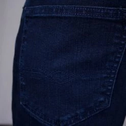 Levi Strauss Men's Blue Premium Super Soft Flex Regular Taper Denim Jeans (S47)