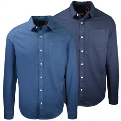 Superdry Men's Lined Dried Oxford L/S Woven Shirt