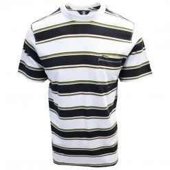 Volcom Men's Pale Blue Laney Crew S/S T-Shirts (S06)