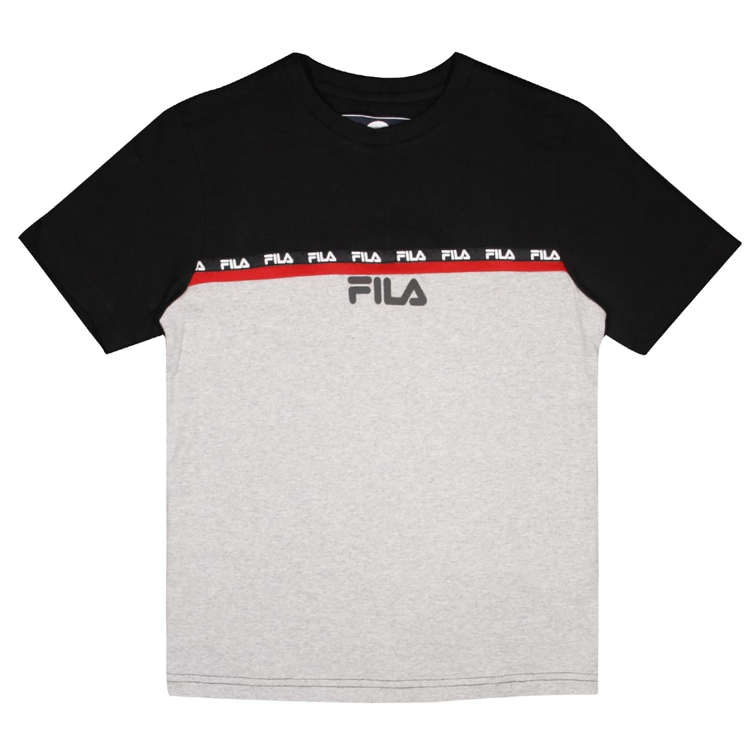FILA Boy's Aesthetic Street Two Tone S/S T-Shirt 15 FILA Boy's Aesthetic Street Two Tone S/S T-Shirt