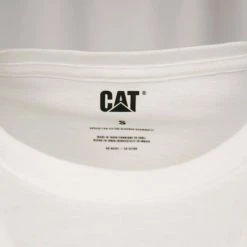 Caterpillar Men's White The Open Road Highways Byways Graphic S/S T-Shirt (S04) 11 Caterpillar Men's White The Open Road Highways Byways Graphic S/S T-Shirt (S04)