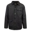 VANS Men's Black Drill Chore Snap On Button Coat (S02)