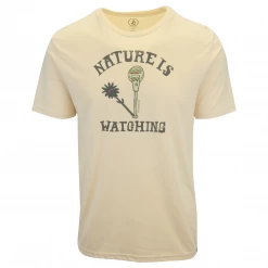 Volcom Men's Cream Nature Is Watching Crew S/S T-Shirts (S26)