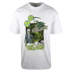 Volcom Men's White French Rider S/S T-Shirt (S42) New Arrivals
