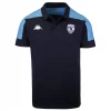 Kappa Men's Blue Marine Azure Balla Montpellier Herault S/S Polo Shirt Mens