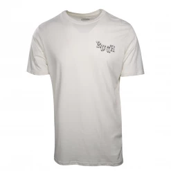 RVCA Men's Off White Skulls & Tigers Regular Fit S/S T-Shirt (S19)