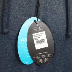 Mens Greg Norman Men's HTH Navy Technical Performance 1/4 Zip Pullover Hoodie (S03)