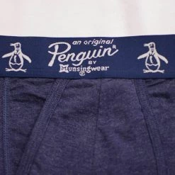 Original Penguin Men's Solid Navy Trunks (S02)