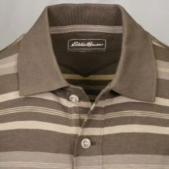 Eddie Bauer Men's Sea Striped S/S Polo T-Shirt (Retail $40) S01