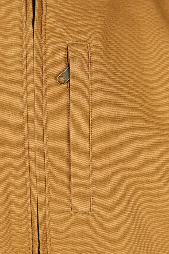 Carhartt Carthartt Men's Golden Brown Vertical Pocket Hooded L/S Jacket (S14) 6 Carhartt Carthartt Men's Golden Brown Vertical Pocket Hooded L/S Jacket (S14)