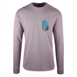 Volcom Men's Purple Stone Blue Hand L/S T-Shirt (584)
