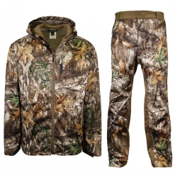 Habit Men's Real Tree Edge Windproof & Waterproof Hunting Jacket & Trousers Set