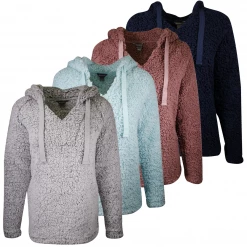 Eddie Bauer Women's Fireside Plush Easy Pullover Hoodie (Retail $65)