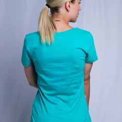 Roxy Women's Turquoise Paradise S/S T-Shirt (S04) 16 Roxy Women's Turquoise Paradise S/S T-Shirt (S04)