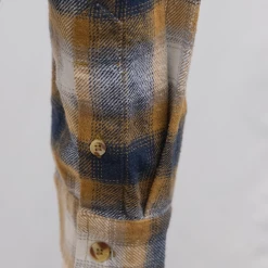 Spotted Clothing OBEY Women's Brown Navy White Plaid Crop L/S Shirt (S06) 14 Spotted Clothing OBEY Women's Brown Navy White Plaid Crop L/S Shirt (S06)