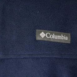 Columbia Men's Collegiate Navy Mount Grant Fleece Full Zip Jacket (464)