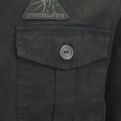 Mens Emilio Adani Men's Black Constellation L/S Shirt (S02) 13 Mens Emilio Adani Men's Black Constellation L/S Shirt (S02)