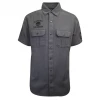 Harley-Davidson Men's Grey Skull S/S Woven Shirt (S11)