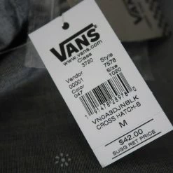 Vans Off The Wall Men's Heather Grey Cross Hatch-B S/S Woven Shirt