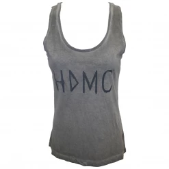 Harley-Davidson Women's Grey HDMC S/S Tank Top (S02)