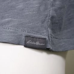 Eddie Bauer Men's River Wash Slub S/S Polo Shirt Mens