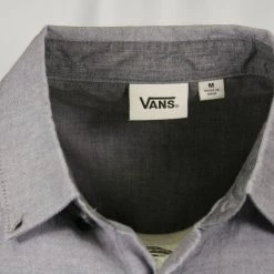 Vans Men's Grey Purple Two Tone Unity Blocked W Daybreak S/S Woven Shirt 11 Vans Men's Grey Purple Two Tone Unity Blocked W Daybreak S/S Woven Shirt