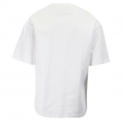 H&M Men's White Relaxed Fit Classic S/S T-Shirt (S01) Mens