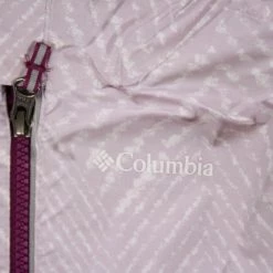 Columbia Girl's Lilac Stripe Outgrown Frosty Slope 2PC Jacket & Bib Winter Set