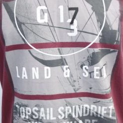 Spotted Clothing FILA Men's Maroon Windward Land & Sea S/S Tee (S17)