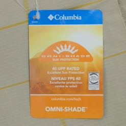 Columbia Men's Beige Plaid Thirty Mile Ledge EXS S/S Woven Shirt (271) XL