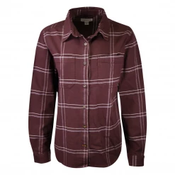Carhartt Women's Large Lined Plaid L/S Woven Shirt (S03)