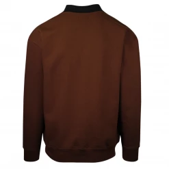 OBEY Men's Two Tone Zip L/S Polo Shirt (S05)