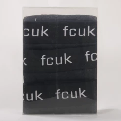 FCUK Men's 3 Pack Dark Grey W/ Dark Grey Strap Boxer Briefs (S02) Mens 15 FCUK Men's 3 Pack Dark Grey W/ Dark Grey Strap Boxer Briefs (S02) Mens